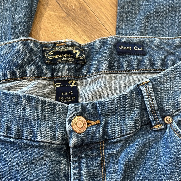 Seven7 Jeans - Bootcut - Size 14 - Picture 5 of 5